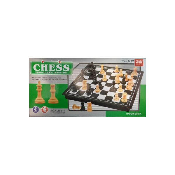 

Настольная игра Voltronic Шахматы на магните Magnet Chess, Black/Ivory, Color Box (3323M)