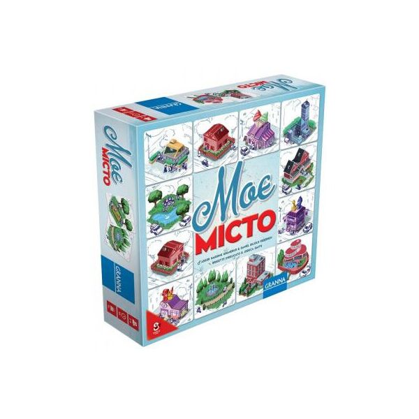 

Настольная игра Granna Мой город (83781)