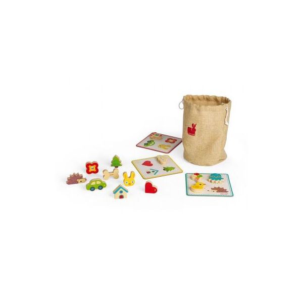 

Настольная игра Janod Лото. Изучаем формы (J05318)