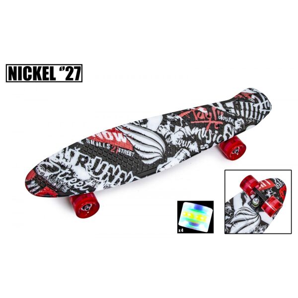 

Пенниборд Penny Scale Nickel 27 " "Street". Светящиеся колеса