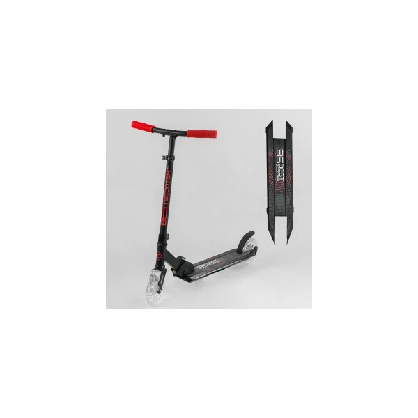 

Самокат Best Scooter PU 145 светящиеся платформа и колеса Красный (sa-22414)