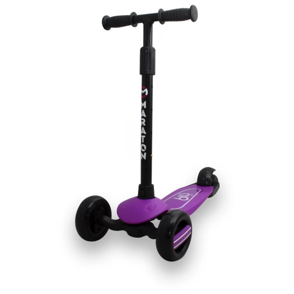 

Детский трехколесный самокат Maraton Baby Star Led Фиолетовый (sa-22250)