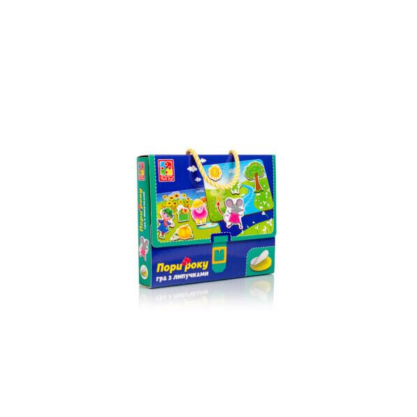 

Игра с липучками «Яка пора року» (укр)(VT1302-25)