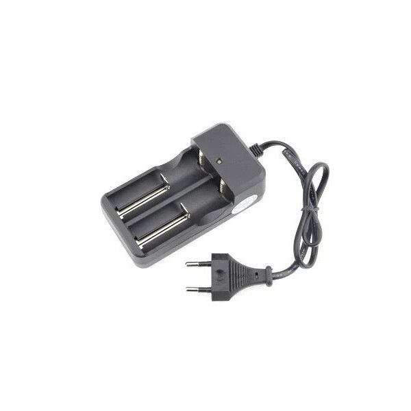 

Зарядное устройство Li-Ion Для 2-Х аккумуляторов 3.7V Battery Charger Optional 18650 Черный