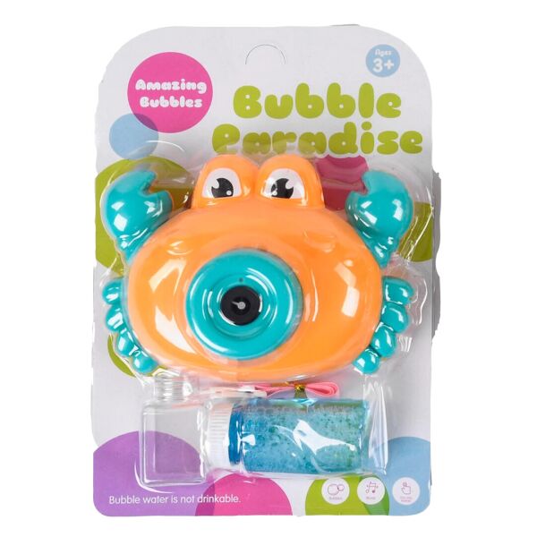

Мыльные пузыри Краб на батарейках Bubble Paradise Оранжевый
