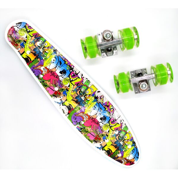 

Пенни борд со светящимися колесами Best Board Абстракция