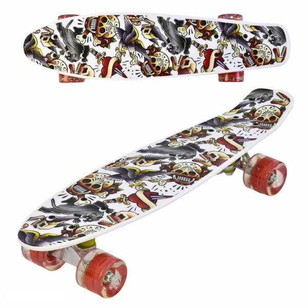 

Пенни борд со светящимися колесами Best Board Пират