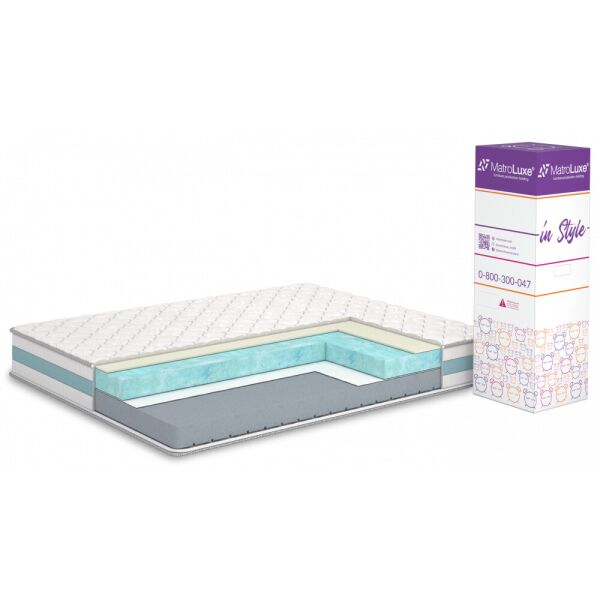 

Матрас Like/Лайк в коробке 90x200 MatroLuxe