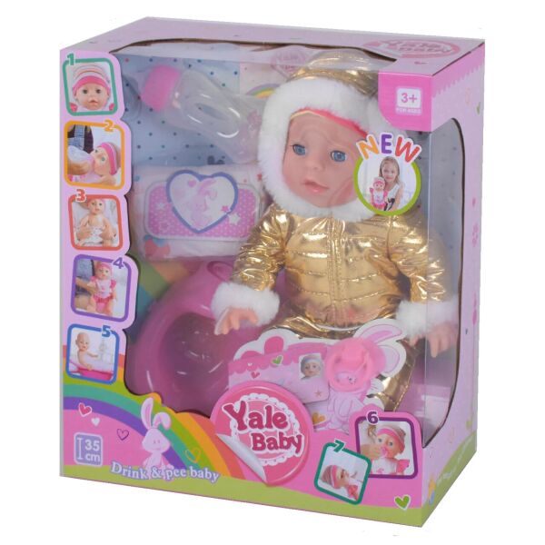

Пупс Yale Baby в зимней куртке 35 см