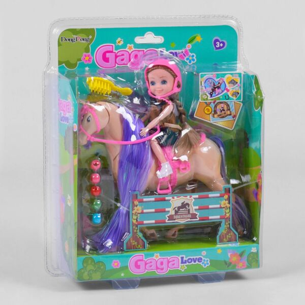 

Кукла с лошадью и аксессуарами