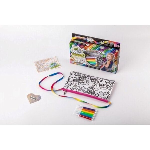 

Клатч-пенал раскраска «My Color Clutch», с фломастерами(CCL-02-03U)