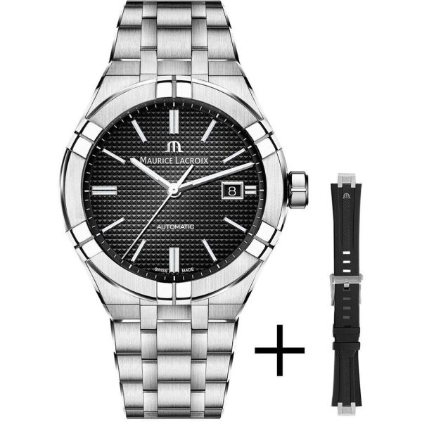 

Часы Maurice Lacroix AI6008-SS00F-330-A + рем каучук
