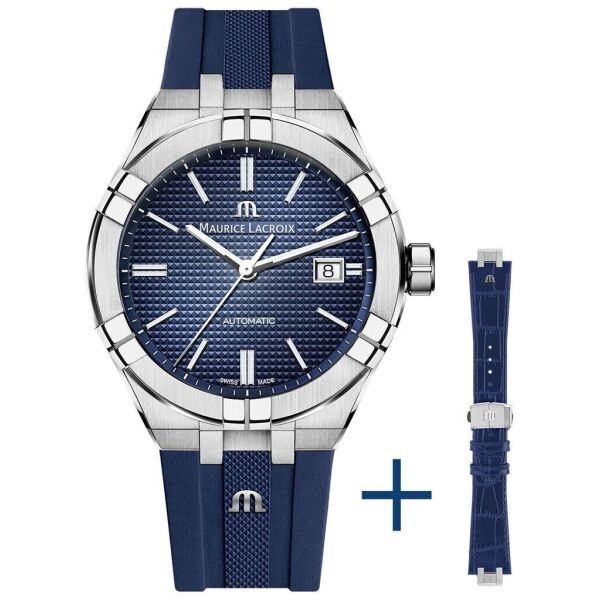 

Часы Maurice Lacroix AI6008-SS00B-430-4 + рем кожа