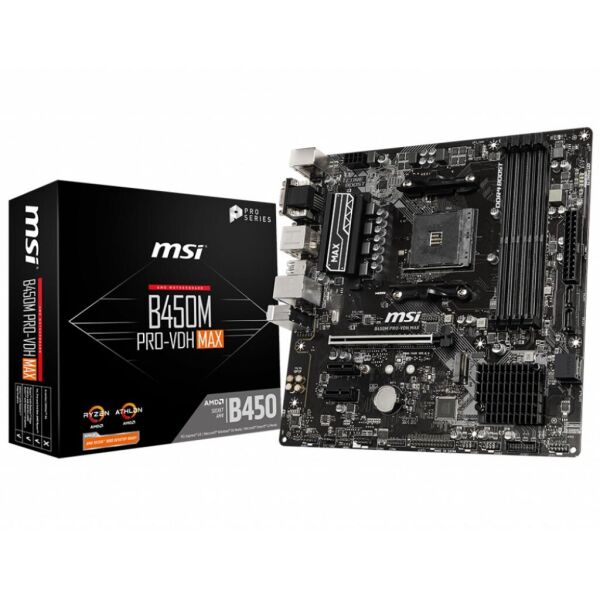 

Материнская плата MSI B450M PRO-VDH MAX
