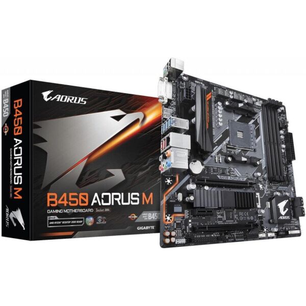 

Материнская плата GIGABYTE B450 AORUS M