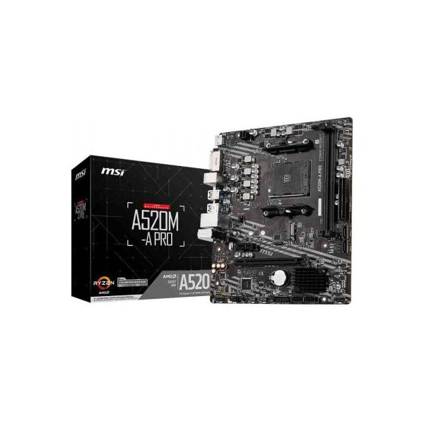 

Материнская плата MSI A520M-A PRO
