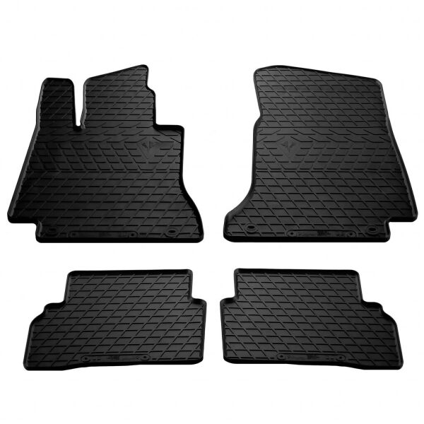 

Резиновые коврики (4 шт, Stingray Premium) для Mercedes C-сlass W205 2014-2021 гг.