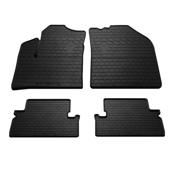 

Резиновые коврики (Stingray) 2 шт, Premium - без запаха резины для Ford Connect 2002-2006 гг.