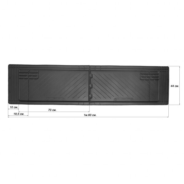 

Задние коврики (2 шт, Stingray) Premium - без запаха для Fiat Scudo 2007-2015 гг.