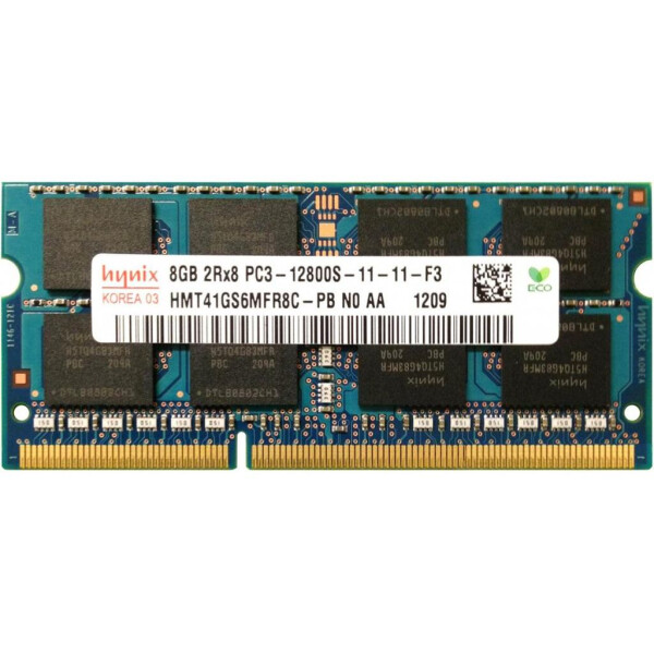 

SO-DIMM 8GB/1600 DDR3 Hynix (HMT41GS6MFR8C-PB) - Refubrished