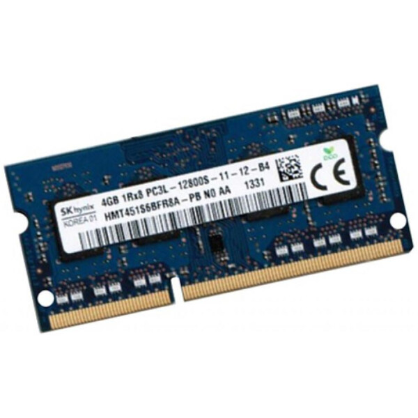 

Модуль памяти SO-DIMM 4GB/1600 DDR3L Hynix (HMT451S6BFR8A-PB) - Refubrished