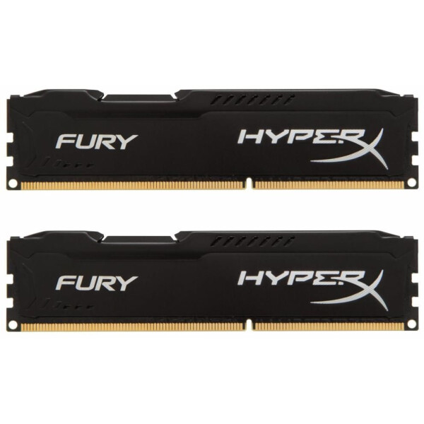 

Оперативная память DDR3 2x4GB/1600 Kingston HyperX Fury Black (HX316C10FBK2/8)