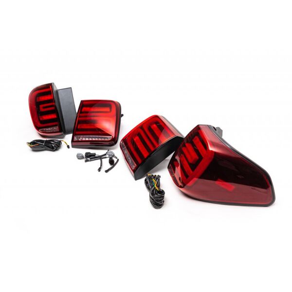 

Задние LED фонари RED-Sequential (2 шт) для Nissan Patrol Y62 2010↗ гг.