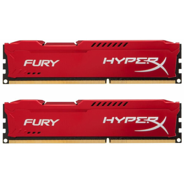 

Оперативная память KINGSTON DDR3 1600MHz 8GB (2x4GB) HyperX Fury Red (HX316C10FRK2/8)