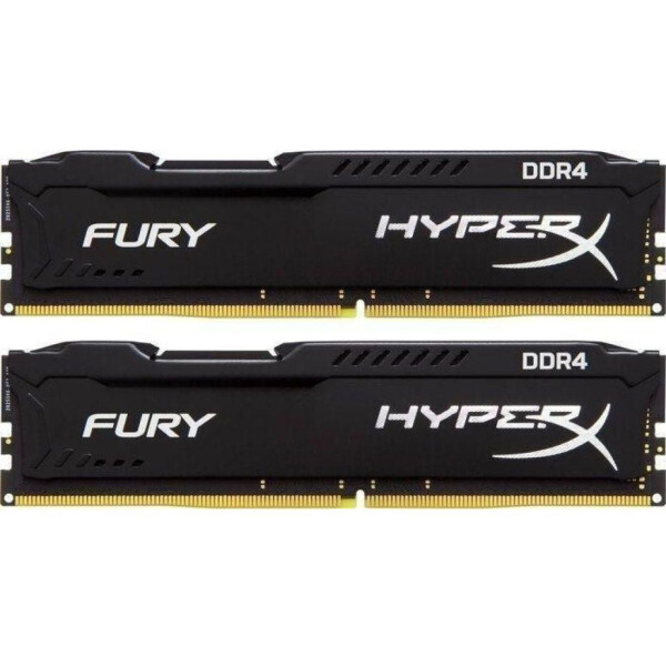 

DDR4 8GB (2x4GB) 2400 MHz Fury Black Kingston (HX424C15FBK2/8)