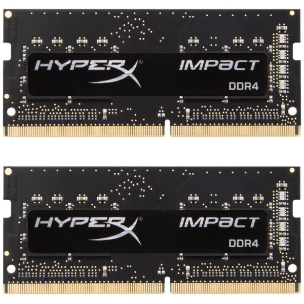 

SoDIMM DDR4 16GB (2x8GB) 2400 MHz HyperX Impact Kingston (HX424S14IB2K2/16)