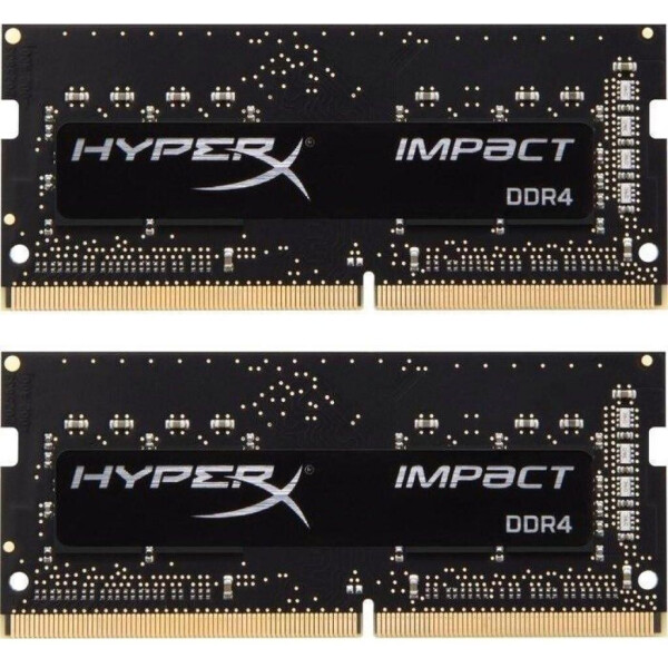 

Оперативная память SoDIMM DDR4 8GB (2x4GB) 2400 MHz HyperX Impact Kingston (HX424S14IBK2/8)