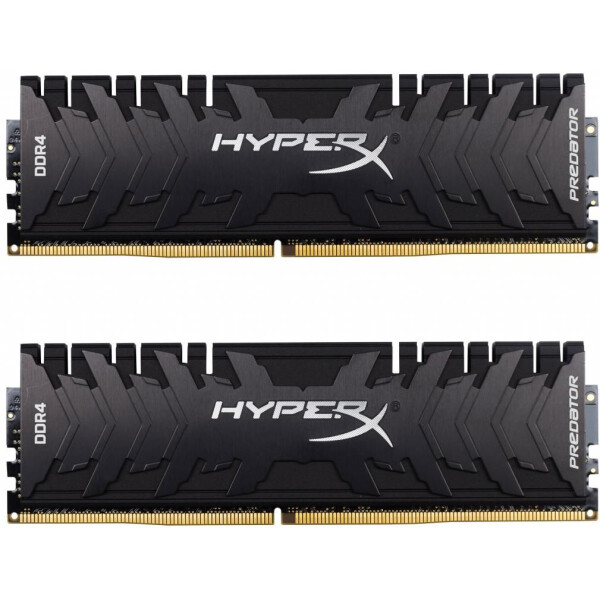 

Оперативная память KINGSTON DDR4 2666MHz 16GB (2x8GB) HyperX Predator Black (HX426C13PB3K2/16)