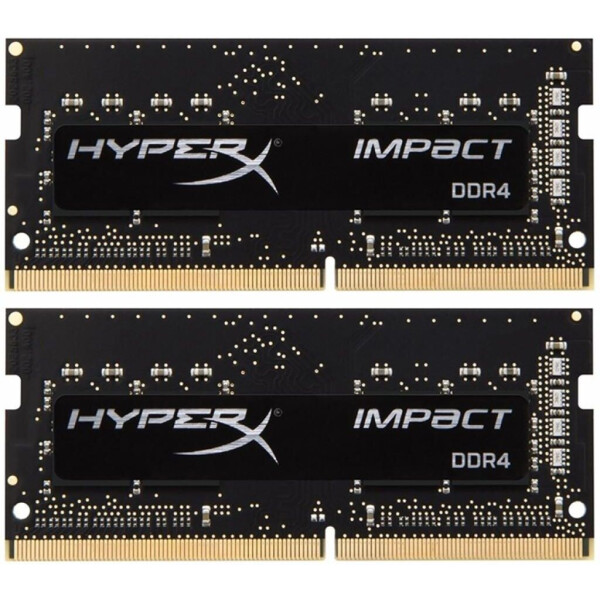 

Оперативная память SoDIMM DDR4 16GB (2x8GB) 2666 MHz HyperX Impact Kingston (HX426S15IB2K2/16)