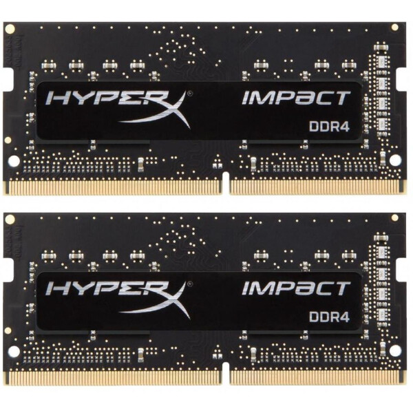 

SO-DIMM 2x16GB/2666 DDR4 Kingston HyperX Impact (HX426S15IB2K2/32)