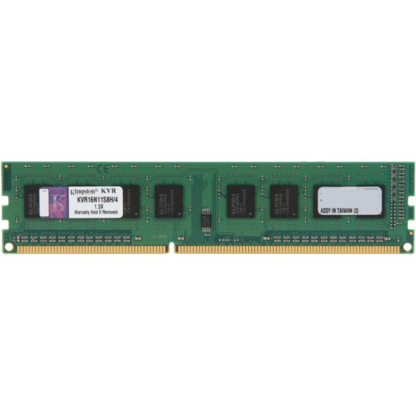 

Оперативная память DDR3 4GB/1600 full-height Kingston (KVR16N11S8H/4)