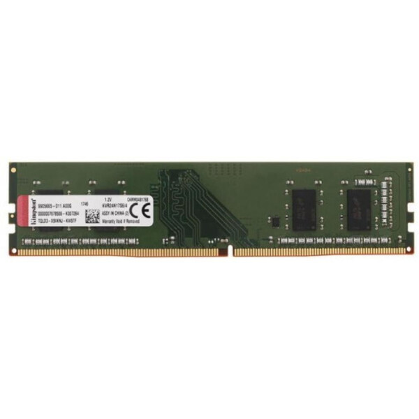 Акція на DDR4 4GB/2400 Kingston ValueRAM (KVR24N17S6/4) від Allo UA