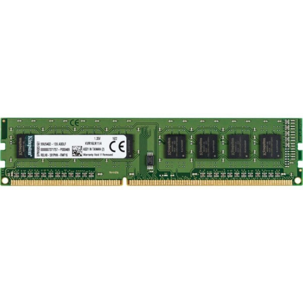 

DDR3L 4GB 1600 MHz Kingston (KVR16LN11/4)