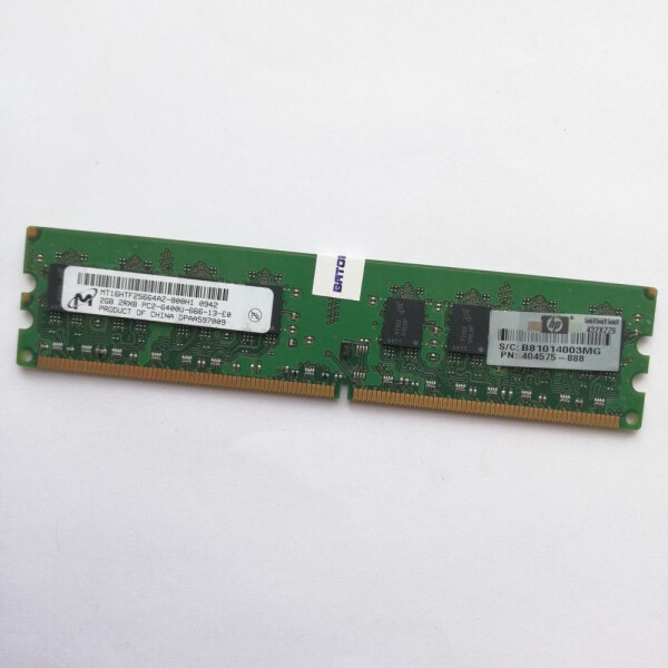 

DDR2 2GB/800 Micron (MT16HTF25664AZ-800H1) - Refubrished