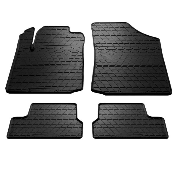 

Резиновые коврики (4 шт, Stingray Premium) для Citroen C-3 2002-2010 гг.