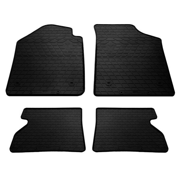 

Резиновые коврики (Stingray) 4 шт, Premium - без запаха резины для Renault Kangoo 1998-2008 гг.