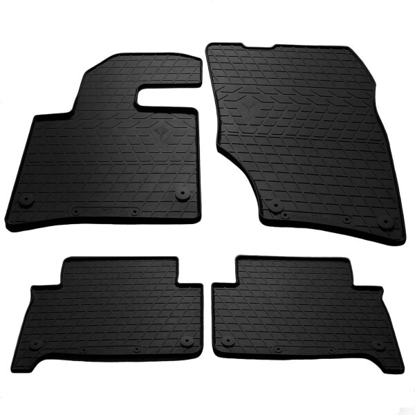 

Резиновые коврики (4 шт, Stingray Premium) для Audi Q7 2005-2015 гг.