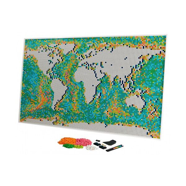 

Блочный конструктор lego карта мира (31203)