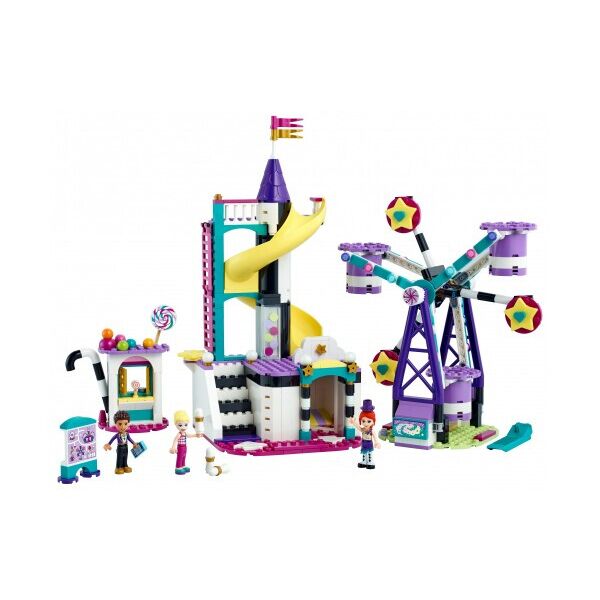 

Блочный конструктор lego friends волшебное колесо обозрения и горка (41689)