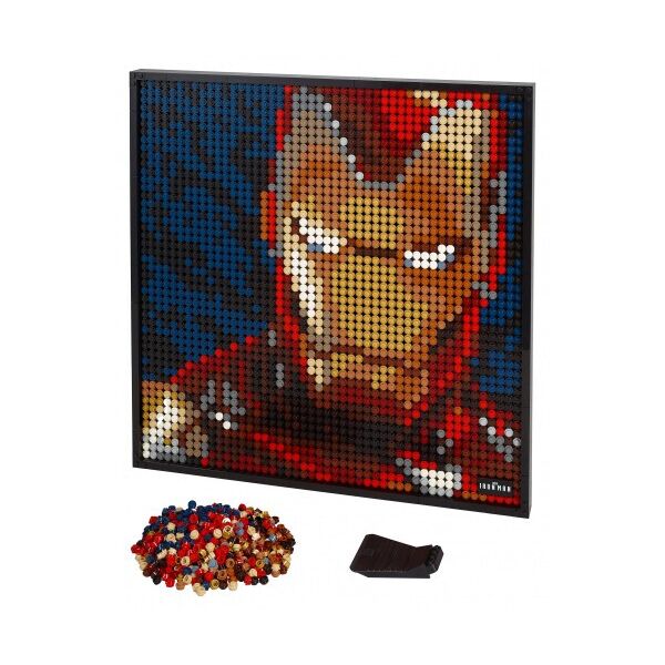 

Блочный конструктор lego art железный человек из студии marvel (31199)