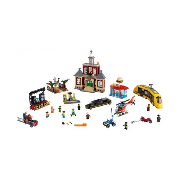 

Блочный конструктор lego city главная площадь (60271)