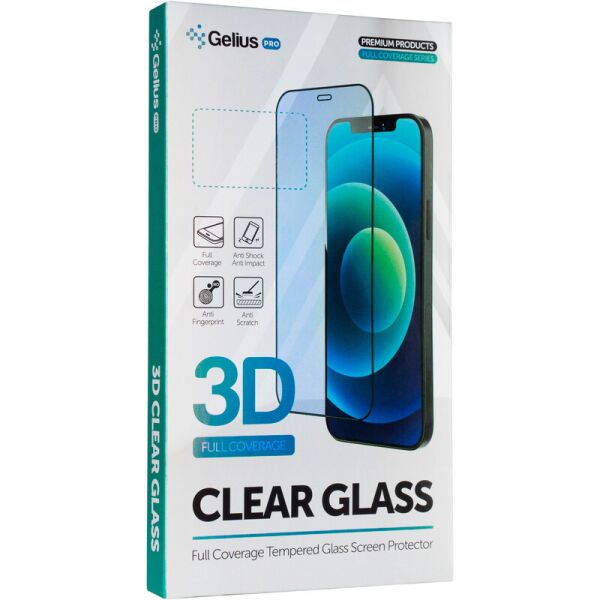 

Защитное стекло Gelius PRO 3D для Xiaomi 11 Lite 5G NE, Черное