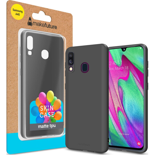 

Кейс MakeFuture Skin Samsung A40 Black