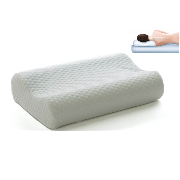 

Подушка ортопедическая Golden House , анатомическая подушка для сна Memory Pillow гипоаллергенная (2915)