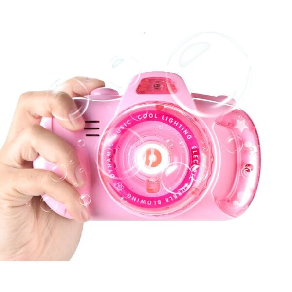 

Детский фотоаппарат NDW для мыльных пузырей BUBBLE CAMERA Pink (8158)