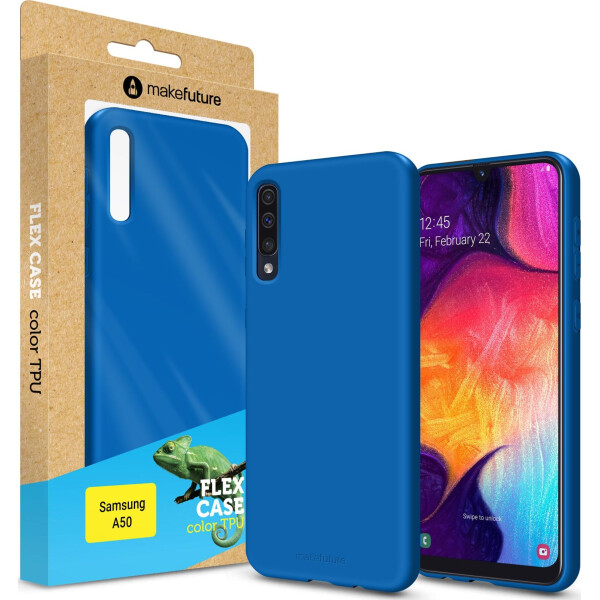 

Кейс MakeFuture Flex Samsung A50 Blue